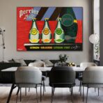 cartel vintage perrier