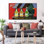 cartel vintage perrier