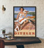 cartel pin up vintage 1