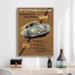 cartel porsche vintage