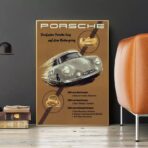 cartel porsche vintage