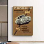 cartel porsche vintage