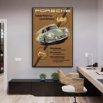 cartel porsche vintage