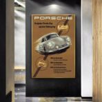cartel porsche vintage
