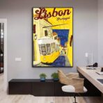 cartel vintage portugal