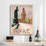 cartel vintage praga