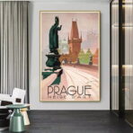 cartel vintage praga