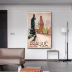 cartel vintage praga