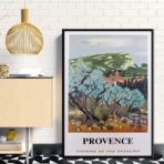 cartel vintage provenzal