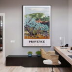 cartel vintage provenzal