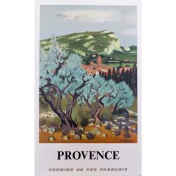cartel vintage provenzal