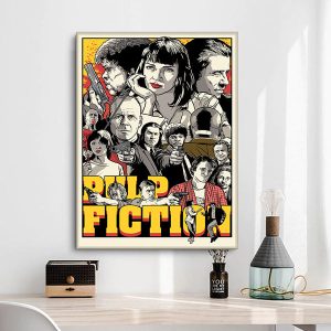cartel vintage pulp fiction