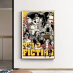 cartel vintage pulp fiction