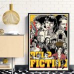 cartel vintage pulp fiction