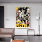 cartel vintage pulp fiction