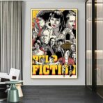 cartel vintage pulp fiction