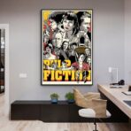 cartel vintage pulp fiction