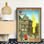 cartel vintage quimper