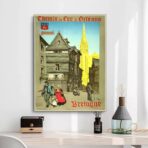 cartel vintage quimper