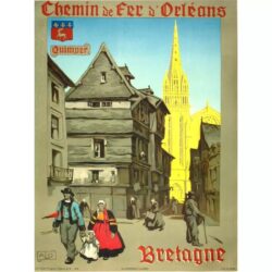 cartel vintage quimper