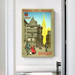 cartel vintage quimper