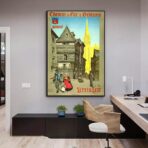 cartel vintage quimper