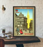 cartel vintage quimper