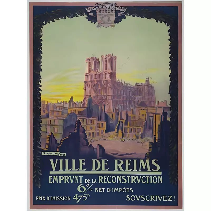cartel vintage reims cartel vintage reims