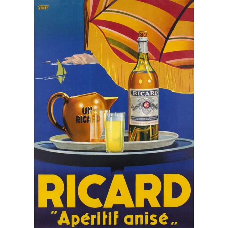 cartel ricard vintage