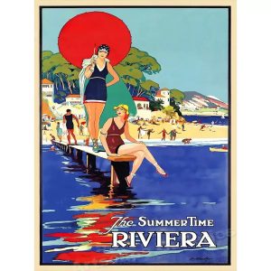 cartel vintage riviera
