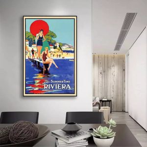 cartel vintage riviera
