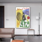 cartel vintage roland garros