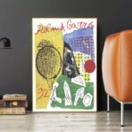 cartel vintage roland garros