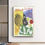 cartel vintage roland garros