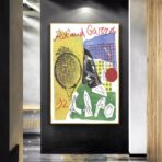 cartel vintage roland garros