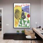 cartel vintage roland garros