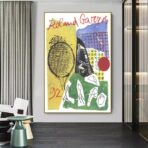 cartel vintage roland garros