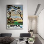 cartel vintage royan
