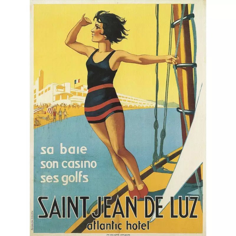 cartel vintage san juan de luz cartel vintage san juan de luz