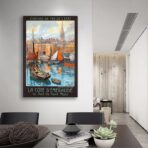 cartel vintage saint malo