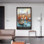 cartel vintage saint malo