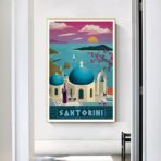 cartel vintage santorini