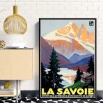 cartel vintage savoie