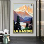 cartel vintage savoie