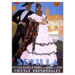 cartel vintage sevilla