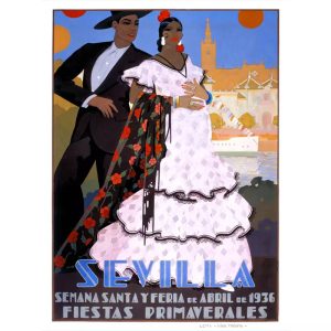 cartel vintage sevilla