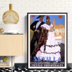 cartel vintage sevilla