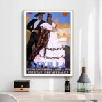 cartel vintage sevilla