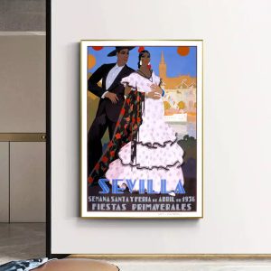 cartel vintage sevilla