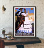 cartel vintage sevilla